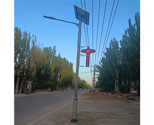 日照太阳能路灯安装